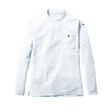 バートル 655 ロングTシャツ ドライメッシュシリーズ ユニセックス 全6色 ホワイト