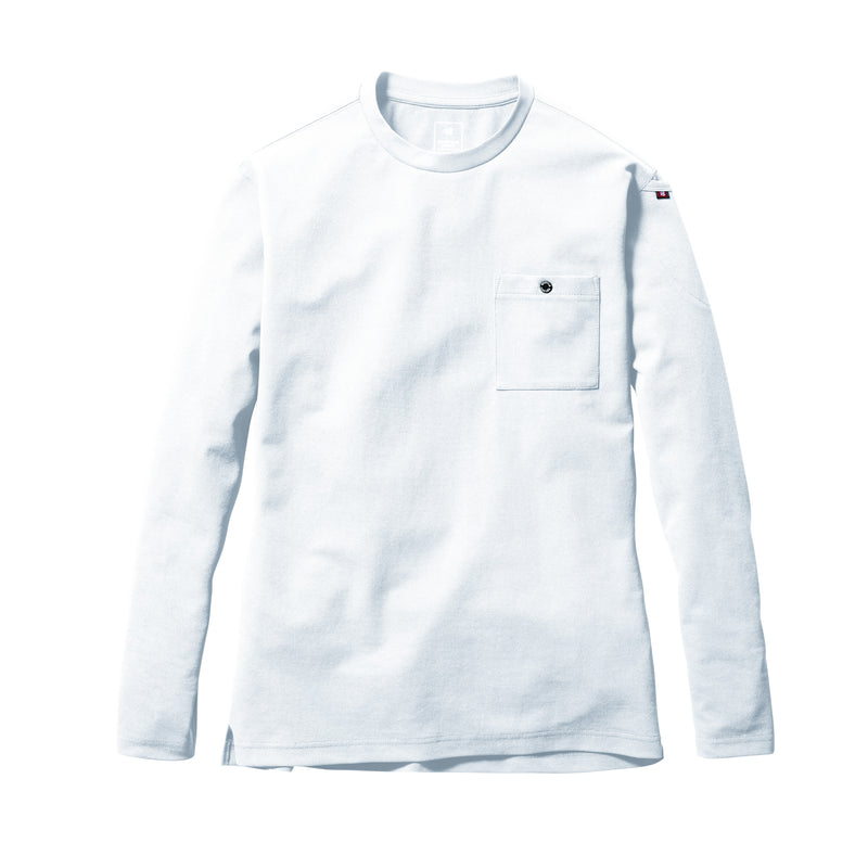 バートル 655 ロングTシャツ ドライメッシュシリーズ ユニセックス 全6色 ホワイト