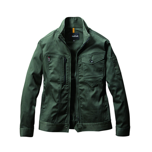 【新商品】コスパ最強！快適ストレッチのTCシリーズ　671 ジャケット　ユニセックス 14.ミルスグリーン / S