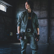 お手頃価格！快適ストレッチのTCシリーズ　672カーゴパンツ 14ミルスグリーン / S