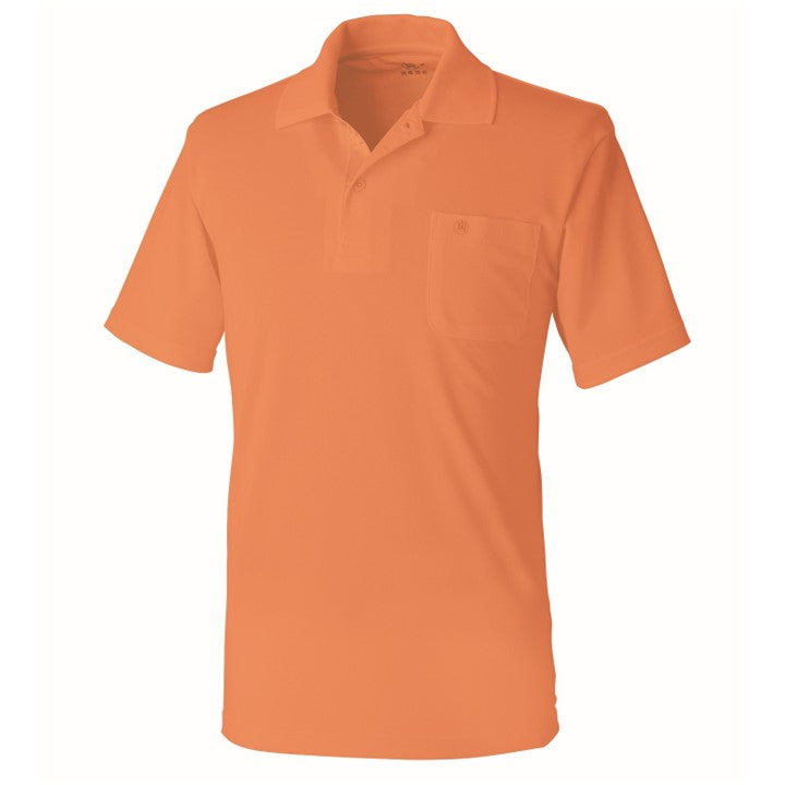 寅壱 5656-621 消臭半袖ポロシャツ オレンジ