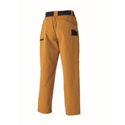 寅壱 9224-211 カーゴテーパードパンツ マスタード バックスタイル