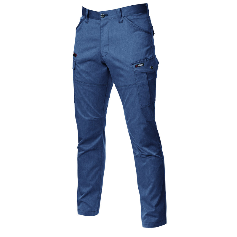 AIR CRAFT対応　企業ユニフォームにフィットするエコロジカルプロダクト　7042 カーゴパンツ 45インディゴ / S