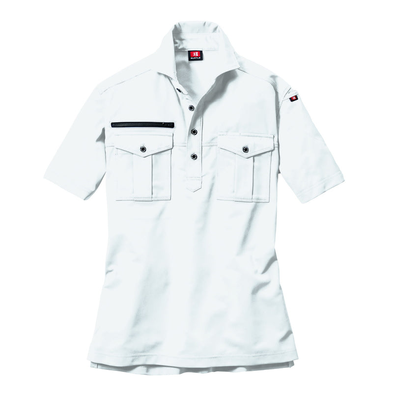 Tricot series　バツグンの耐久性と収納力を兼ねそろえるハイブリッドポロシャツ　707 半袖シャツ　ユニセックス 29ホワイト / S