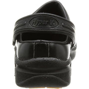 日進ゴム ハイパーV 厨房シューズ #720 サボシューズ 黒 バックスタイル