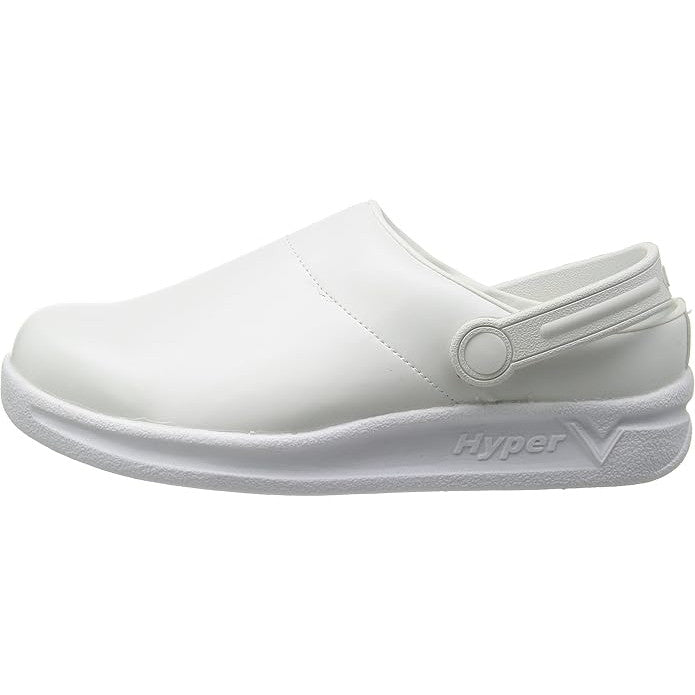 日進ゴム ハイパーV 厨房シューズ #720 サボシューズ 白 側面