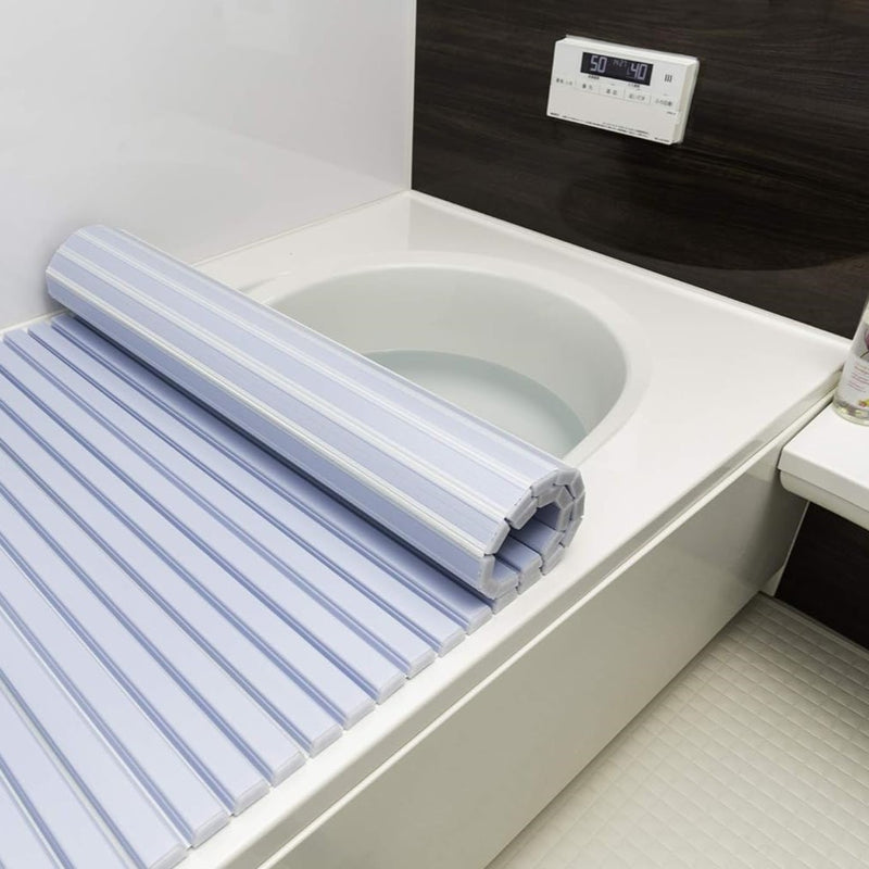 くるくる巻ける巻きふた　シャッター風呂ふた