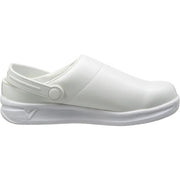 日進ゴム ハイパーV 厨房シューズ #720 サボシューズ 白 側面