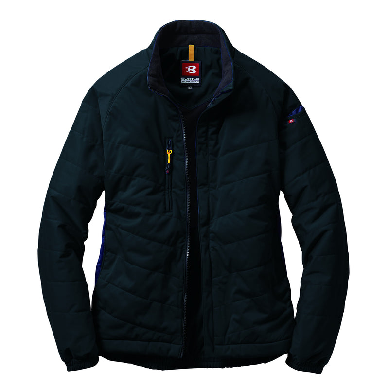 防寒着なのに新次元の動きやすさと話題！　軽量・防風・保温設計　防風ストレッチ　7410軽防寒ブルゾン　ユニセックス　全５色 35ブラック / S