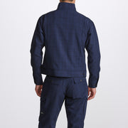 寅壱 7560-124 チェック柄長袖ブルゾン