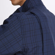 寅壱 7560-124 チェック柄長袖ブルゾン