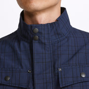 寅壱 7560-124 チェック柄長袖ブルゾン