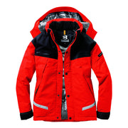 降雪エリアで圧倒的支持！　7610防水防寒ジャケット　大型フード付　ユニセックス　全6色 98カーディナル / S