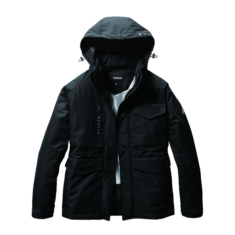 バートル 7620 防水防寒ジャケット ブラック