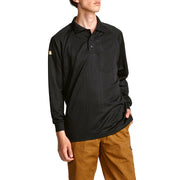 寅壱 7983-614 長袖ポロシャツ