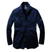 バートル 8105 長袖シャツ ネイビー