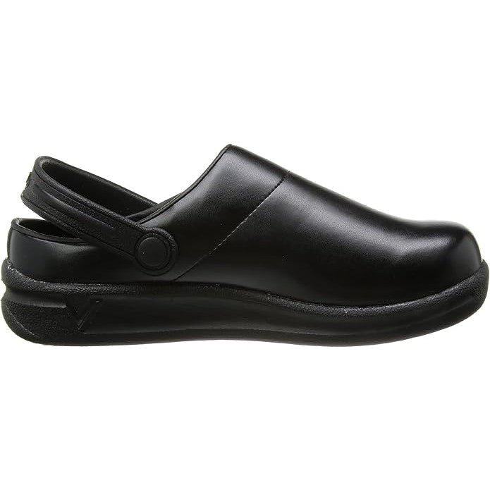 日進ゴム ハイパーV 厨房シューズ #720 サボシューズ 黒 側面