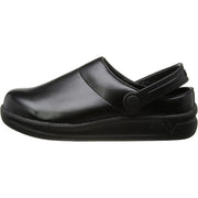 日進ゴム ハイパーV 厨房シューズ #720 サボシューズ 黒 側面