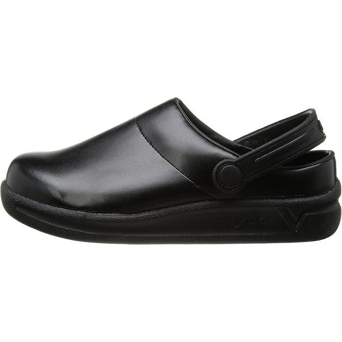 日進ゴム ハイパーV 厨房シューズ #720 サボシューズ 黒 側面