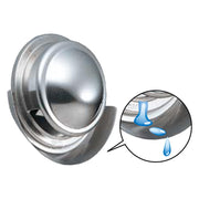 ＳＵＳ製フード付ガラリ１５０型アミ付