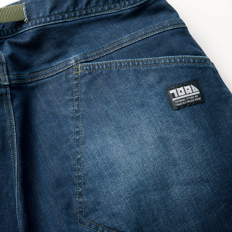 寅壱 8830-720デニムトラスタイルパンツ ポケット