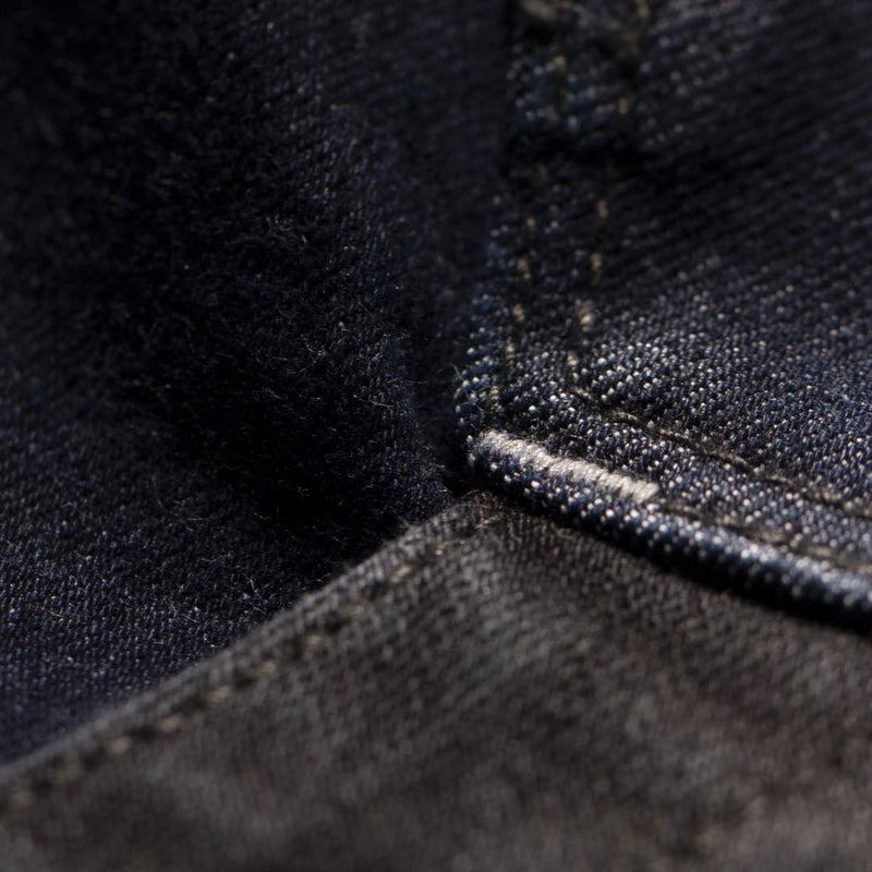 寅壱 8840-124 デニムブルゾン 縫い目