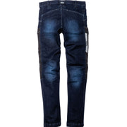 寅壱 8840-219 デニムカーゴパンツ 背面