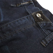 寅壱 8840-219 デニムカーゴパンツ ボタン