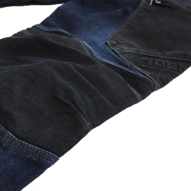 寅壱 8840-219 デニムカーゴパンツ 膝ダーツ仕様