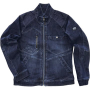 寅壱 8910-124 デニム長袖ブルゾン 正面