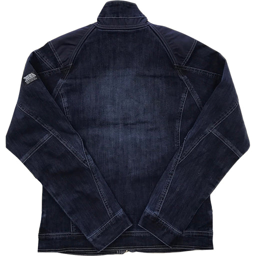 寅壱 8910-124 デニム長袖ブルゾン 背面