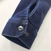 寅壱 8910-124 デニム長袖ブルゾン 袖口