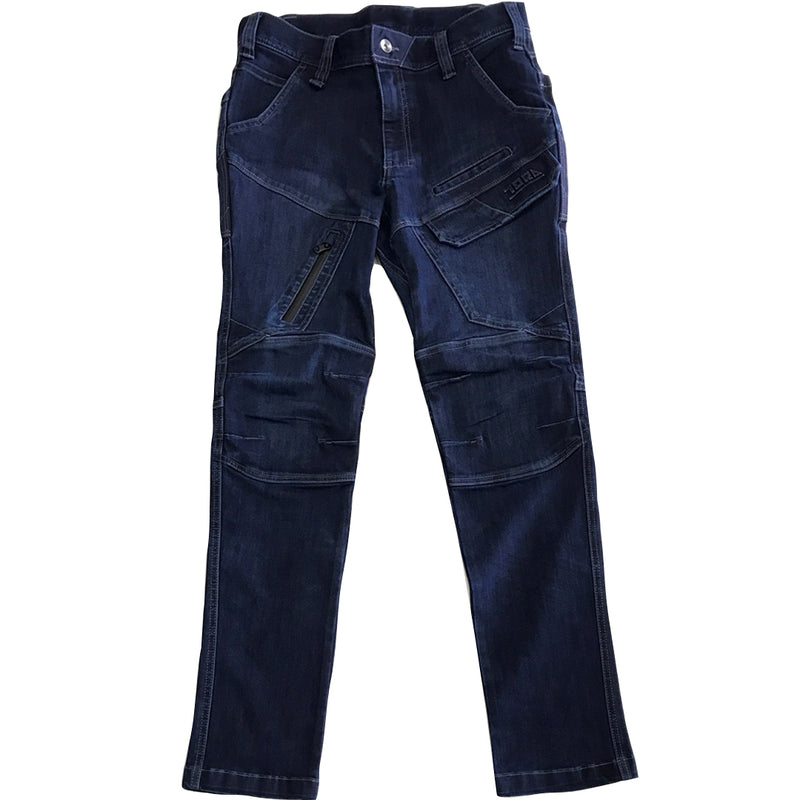 寅壱 8910-219 デニムカーゴパンツ 正面