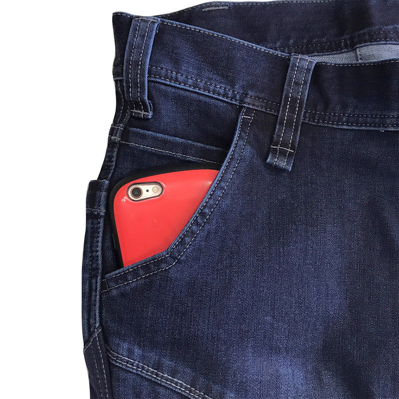 寅壱 8910-219 デニムカーゴパンツ ポケット