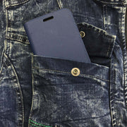 寅壱 8920-124 デニム長袖ブルゾン スマホポケット