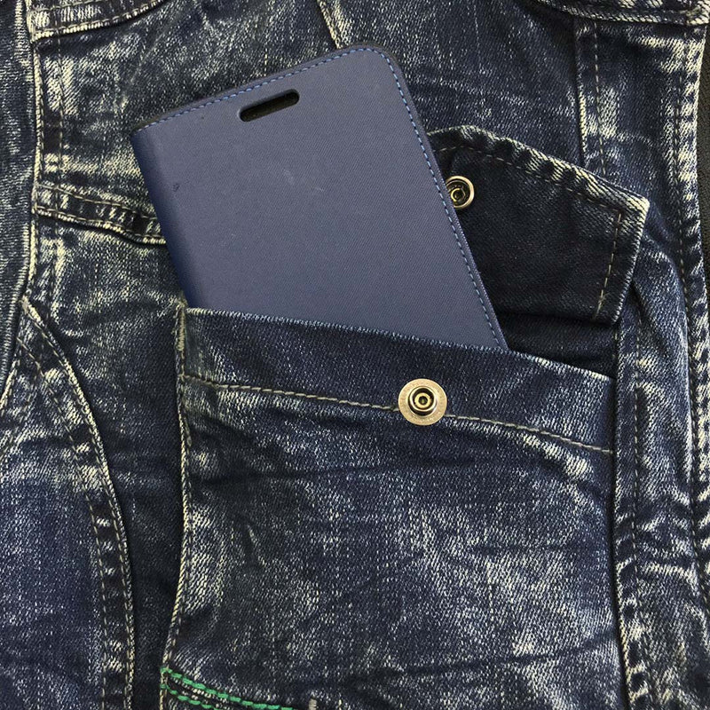 寅壱 8920-124 デニム長袖ブルゾン スマホポケット