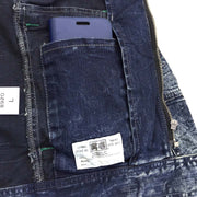 寅壱 8920-124 デニム長袖ブルゾン スマホポケット