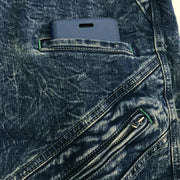 寅壱 8920-219 デニムカーゴパンツ スマホポケット付き