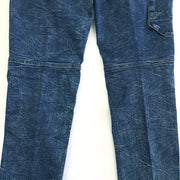 寅壱 8920-219 デニムカーゴパンツ 膝裏