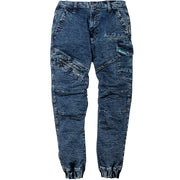 寅壱 8920-235 デニムカーゴジョガーパンツ 正面