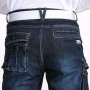 寅壱 8930-219 デニム蛇腹カーゴパンツ お尻