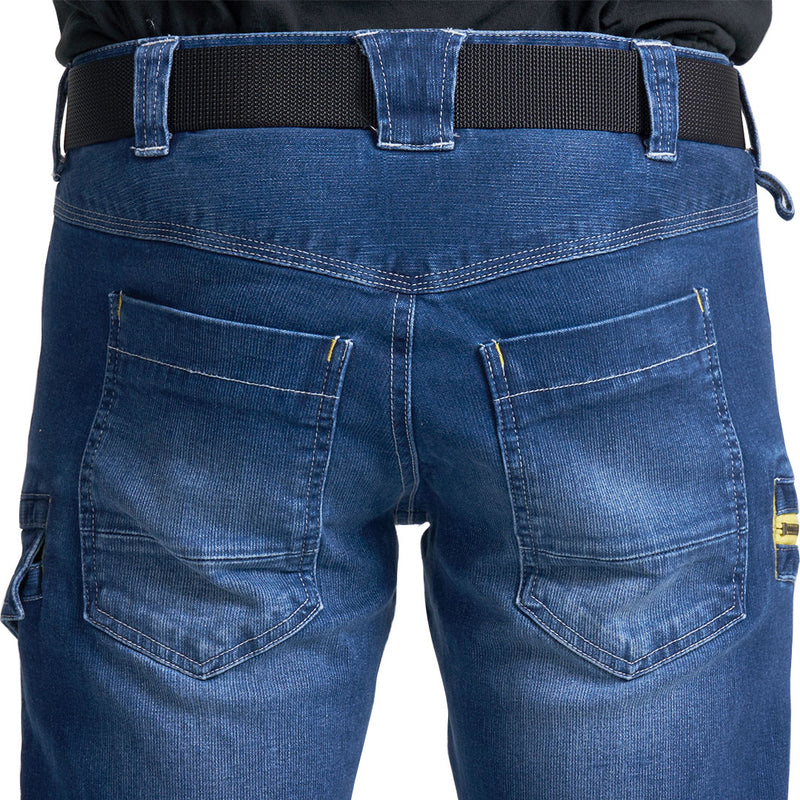 寅壱 8940-219 カーゴパンツ 後