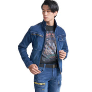 寅壱 8940-554 ライダースジャケット 着用画