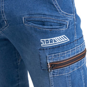 寅壱 8970-219 デニムカーゴパンツ ポケット