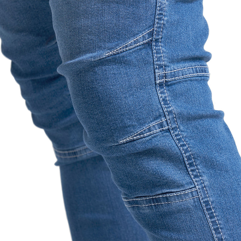 寅壱 8970-219 デニムカーゴパンツ 膝ダーツ仕様