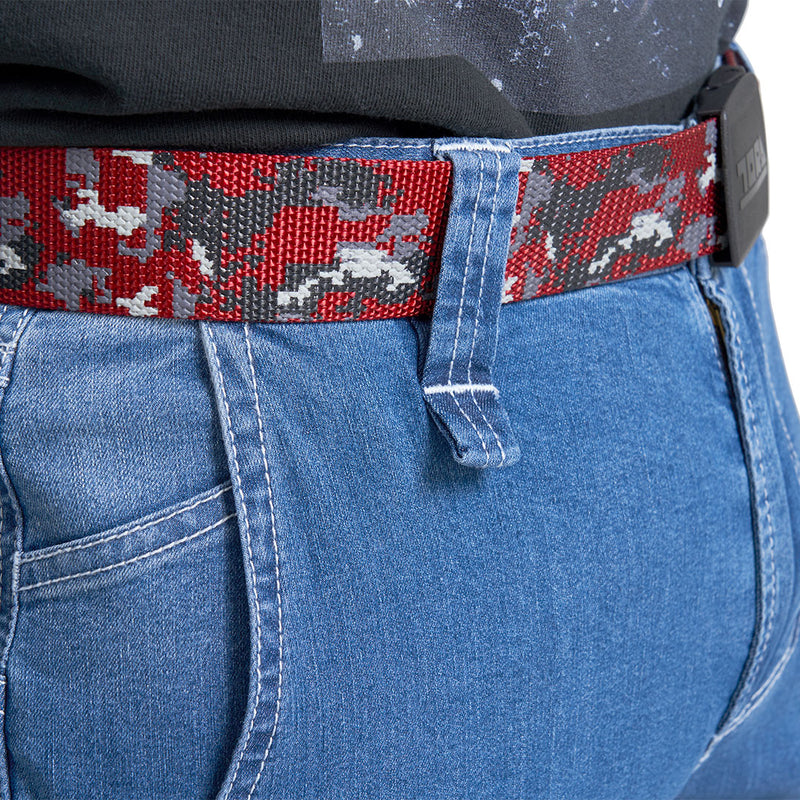 寅壱 8970-219 デニムカーゴパンツ ベルト