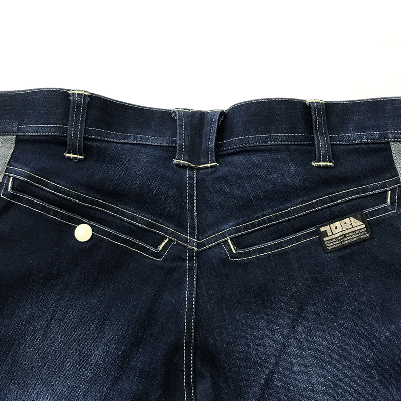 寅壱 8990-219 デニムカーゴパンツ 後