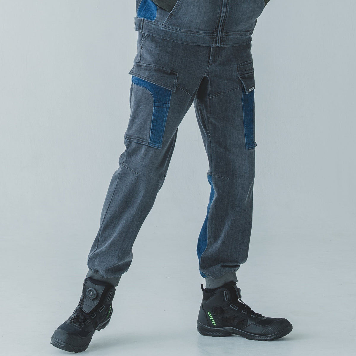 寅壱 8992-235 コーデュラ デニムカーゴジョガーパンツ 2025-26AW