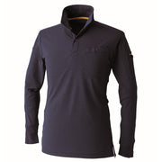 寅壱 5880-614 長袖ポロシャツ 濃コン