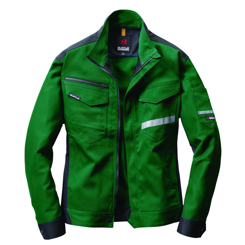 バートル 9071R 長袖ジャケット グリーン